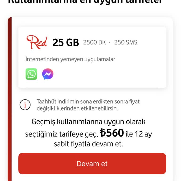 Yüksek Fiyat Ve Zayıf Çekim Nedeniyle Vodafone'dan Memnuniyetsizlik