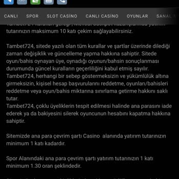 Çekim Talebim Keyfi Olarak Reddedildi, Lisans Bilgileri Şüpheli