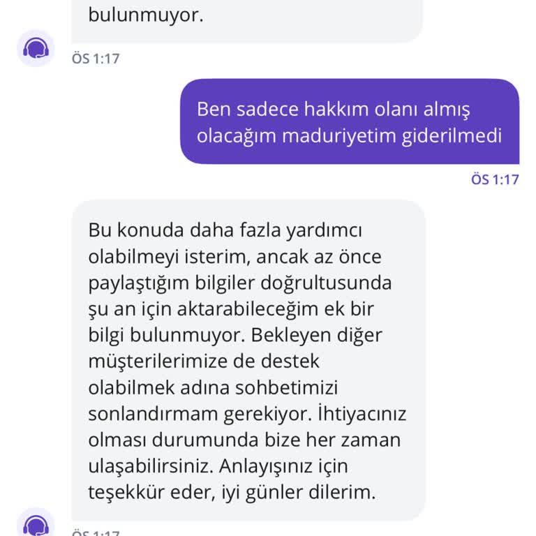 Geç Teslimat Ve Yetersiz Müşteri Hizmeti Nedeniyle Hayal Kırıklığı
