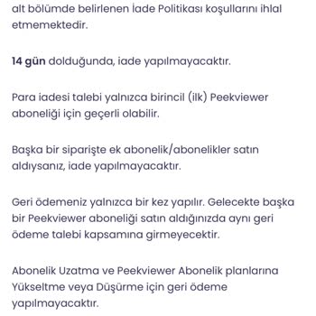 Peekviewer Para Çekilmiş Hesabımdan