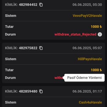 Vaycasino Çekim İşlemlerinde Sürekli İptal Ve Gecikme Sorunu