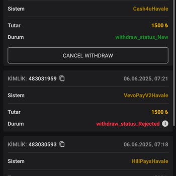 Vaycasino'da Geciken Ödeme Ve İletişim Sorunu