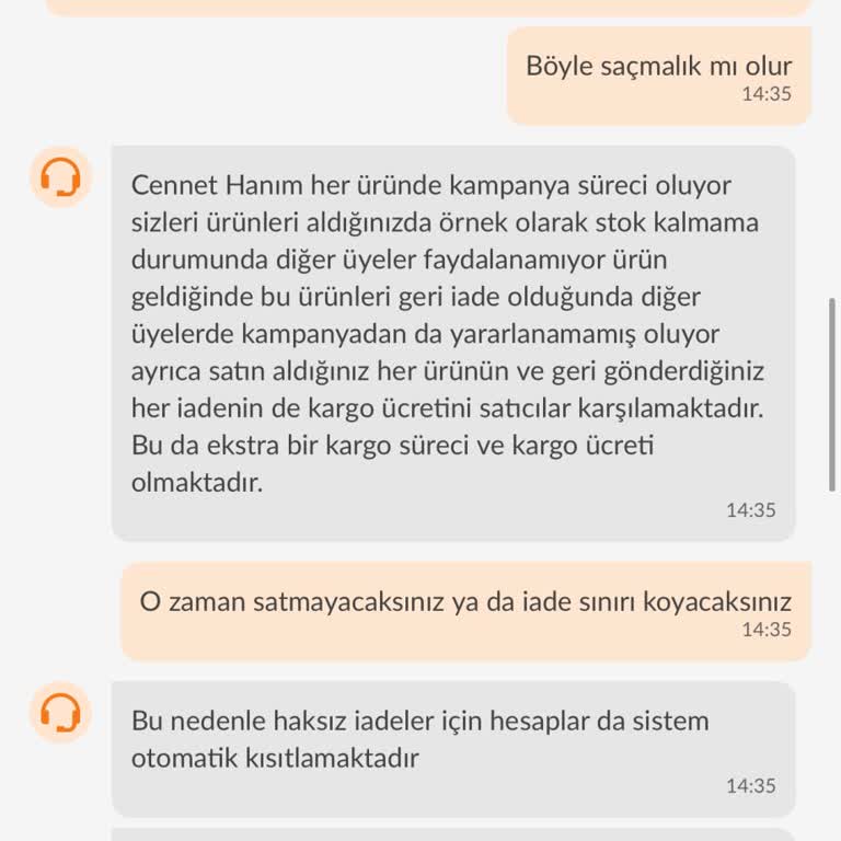 Sık İade Nedeniyle Haksız Yere Trendyol Üyeliğim İptal Edildi