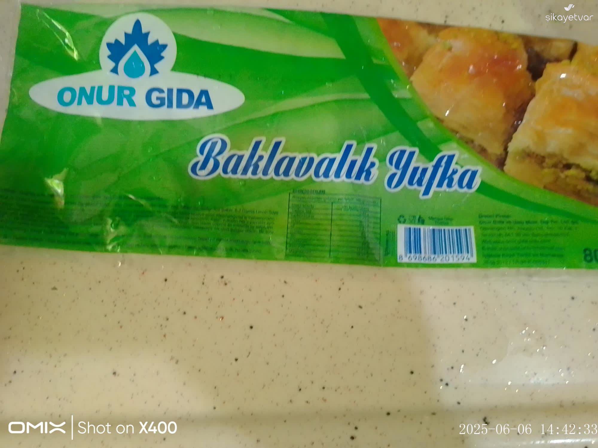 Happy Center Son Kullanma Tarihi Geçmemiş Yufka Bozuk Çıktı, Tatlım Ve ...