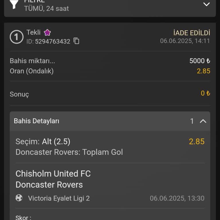 Bahiscasino'da Freebet İadesi Ve Ödeme Sorunları Yaşadım