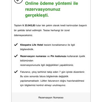 Otelz.com Üzerinden Yapılan Rezervasyon Sonrası Otelde Mağduriyet Yaşadım