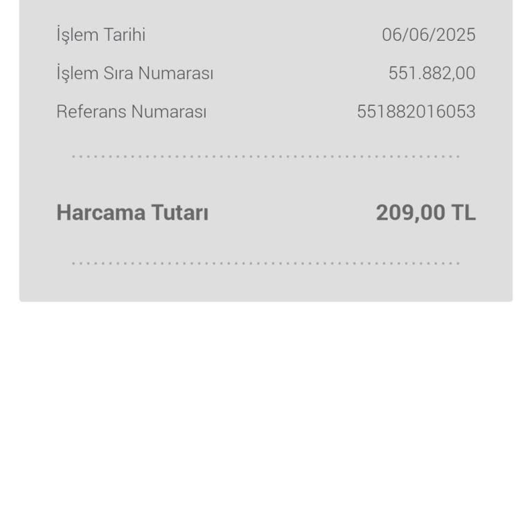 Haberim Olmadan Yapılan Para Kesintisinin İadesini Talep Ediyorum