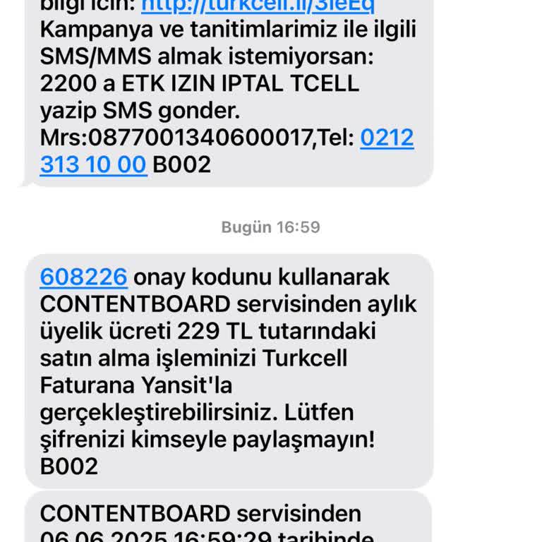 İzinsiz Abonelik Ve İade Sorunu Yaşadım