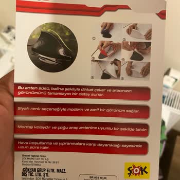 Şok Marketten Aldığım Balık Anten Ürünü Hayal Kırıklığı Yarattı