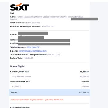 Bayram Günü Araç Teslim Edilmedi, Mağdur Edildim