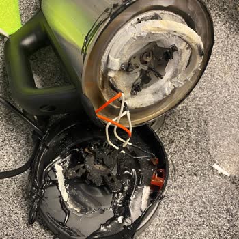 Elektrikli Su Isıtıcıda Güvenlik Sorunu ve Yangın Riski