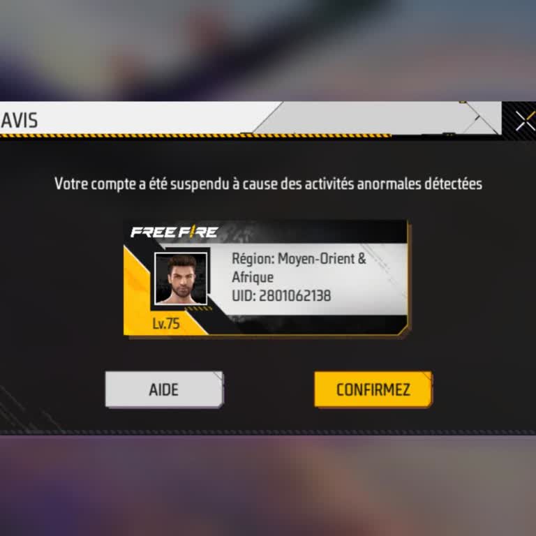 My Free Fire Account Was Suspended Without Reason