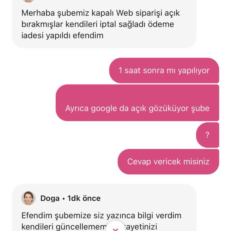 Siparişimin Nedensiz İptali Ve Yetersiz Müşteri Desteği Nedeniyle Mağduriyet Yaşadım