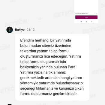 Betkom Yatırdığım Para Hesabıma Geçmedi Net Bilgi Verilmiyor