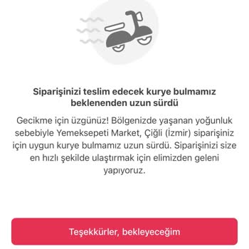 Bayramda Sipariş Gecikmesi Ve Müşteri Temsilcisi Eksikliği Mağduriyeti