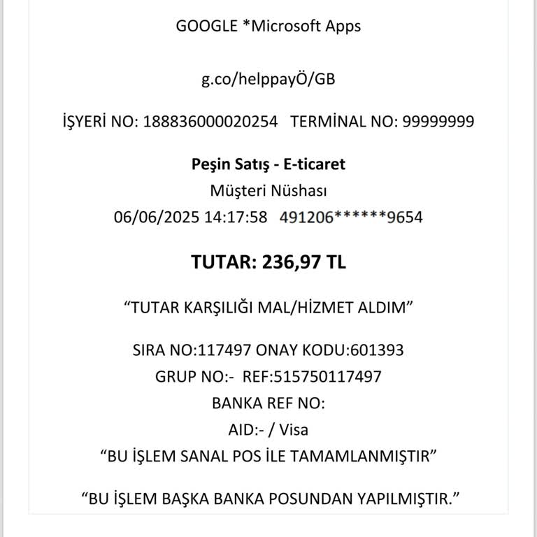 İzinsiz Kredi Kartı Çekimiyle Mağdur Oldum