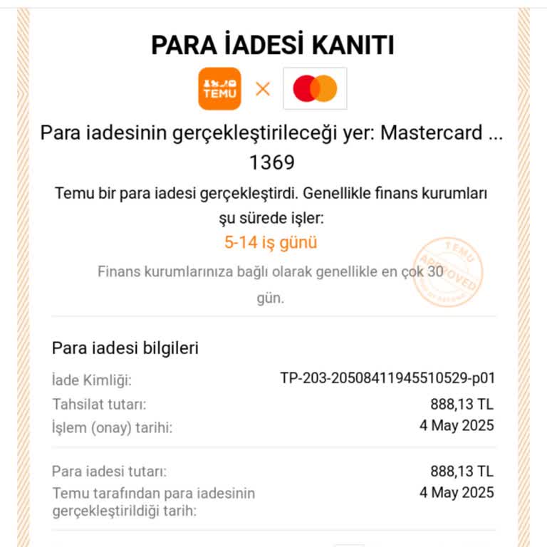 İptal Edilen Siparişin İadesi Bir Türlü Yapılmıyor!