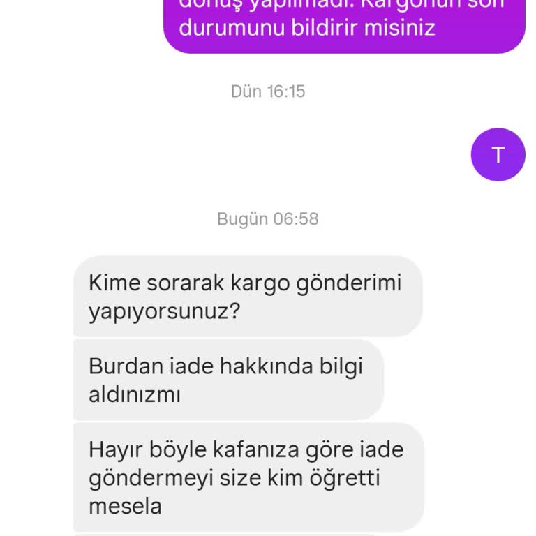 İade Sürecinde Yaşanan Sorun Ve Olumsuz Müşteri Hizmeti Deneyimi