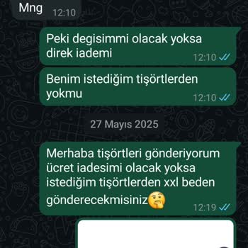 Yanlış Ürün Gönderimi Ve İade Sürecinde İlgisizlik Nedeniyle Mağduriyet
