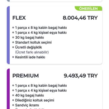 Aynı Pakete Farklı Bagaj Hakkı Uygulaması Adil Değil