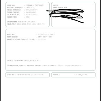 Garanti Bankası'ndan İzinsiz Mail Order İşlemiyle Hesabımdan 8.100 TL Çekildi!