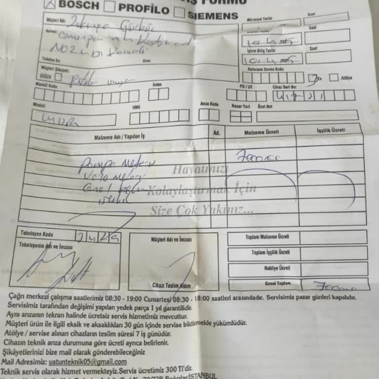 Kombi Arızası Giderilemiyor, Uzman Usta Talep Ediyoruz