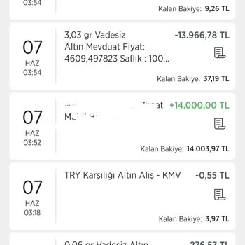 Altın Hesabımda Eksik Para Yatırma Mağduriyeti