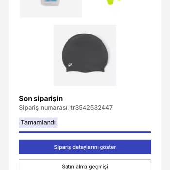 Decathlondan Alınan Havuz Bonesi İlk Kullanımda Parçalandı İade Talebim Var