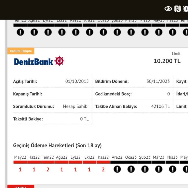 Borç Ödememe Rağmen Halen Kanuni Takipteyim