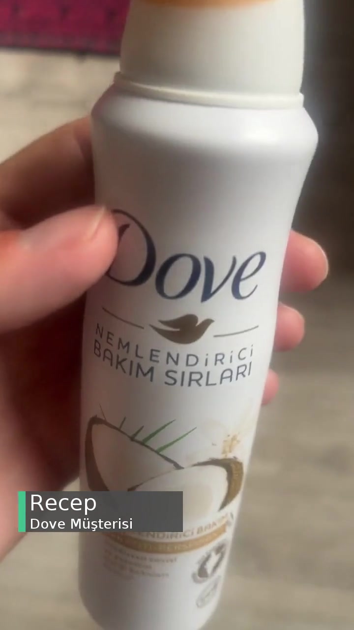 Dove Deodorant Kusurlu videonun kapak resmi