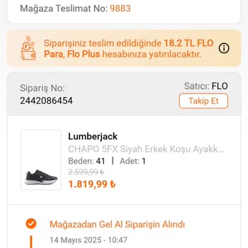 Ayakkabı Siparişim Ne Teslim Edildi Ne İptal Edildi