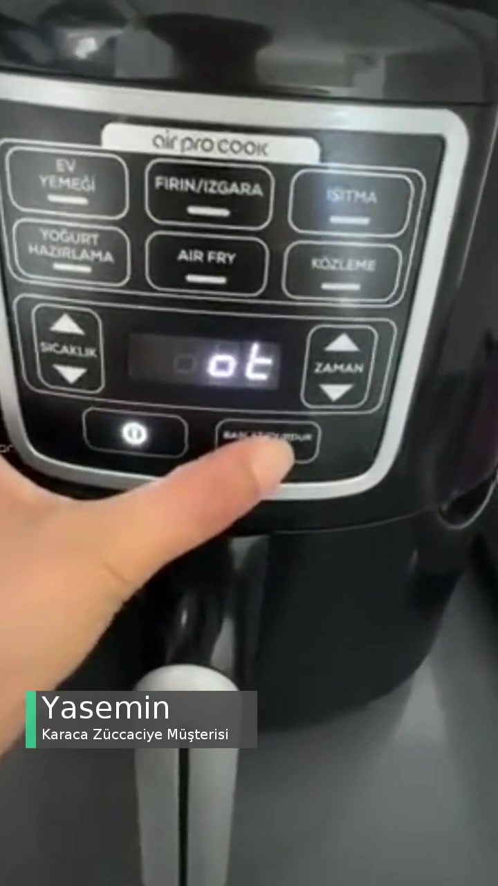 Karaca Airfryer Pişmanlıktır! videonun kapak resmi