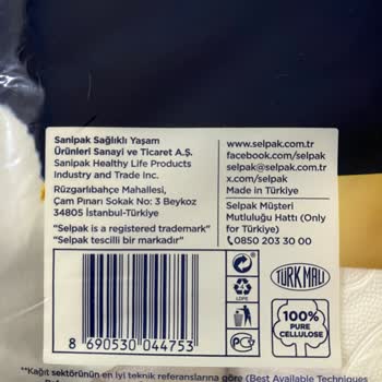 Selpak Tuvalet Kağıdında Kötü Koku Ve İade Sorunu