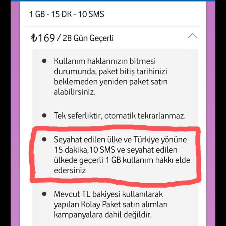 Yurt Dışı Paket Haklarımı Türkiye'de Kullanamıyorum: Çözüm Bekliyorum