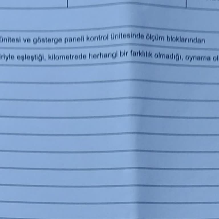 Otorapor Ekspertiz Raporunda Kilometre Uyuşmazlığı Ve Firma İlgisizliği