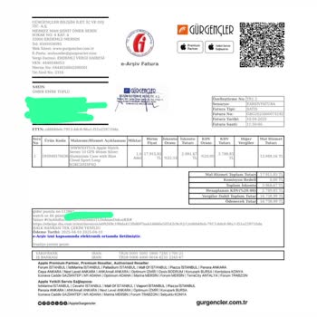 Satın Aldığım Apple Watch Kordonu Teslim Edilmedi, Bilgi Verilmedi