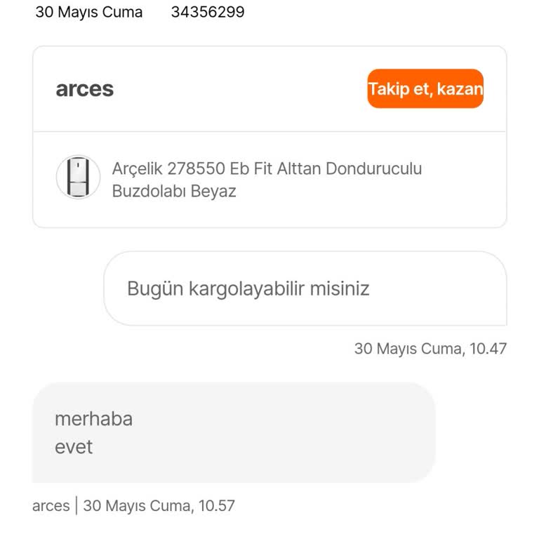 Siparişin Gecikmesi Ve Müşteri Hizmetlerinden Çözüm Alınamaması