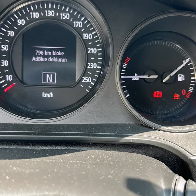 AdBlue İkazı Sönmüyor Ve Kilometre Uyarısı Devam Ediyor