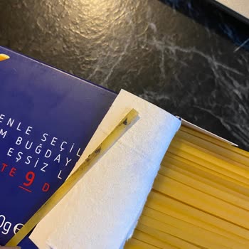 Barilla Linguine макароны — обнаружила черные пятна на продукте