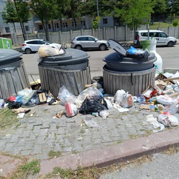 Yenimahalle'de Bayramda Çöp Sorunu Ve Kötü Koku Şikayeti
