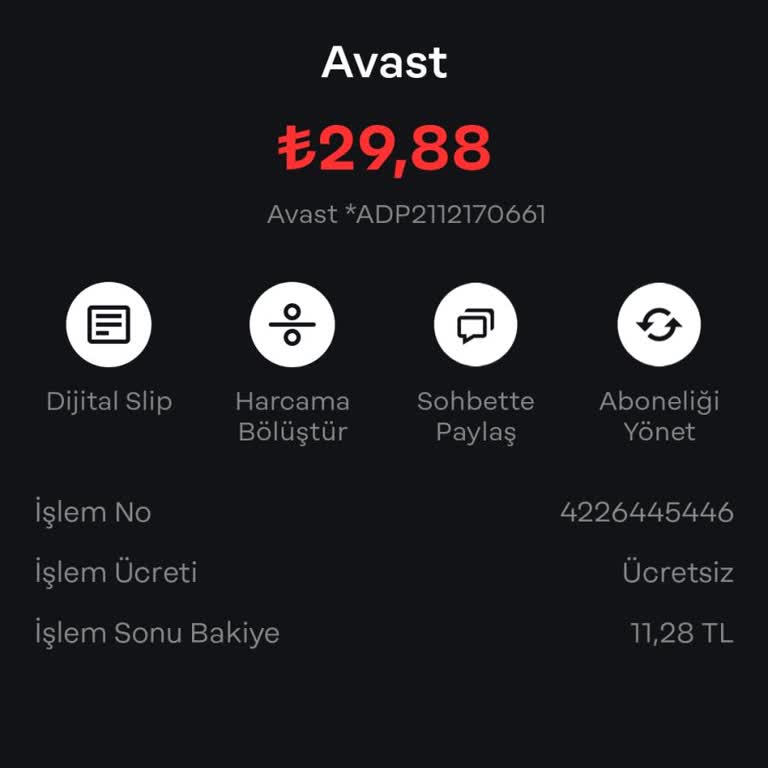 Promosyonla Alınan Avast'ta Premium Sorunu Ve Para Kaybı