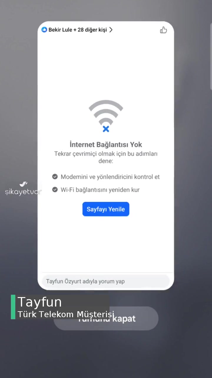Türk Telekom İnternet Çekim Sorunu videonun kapak resmi