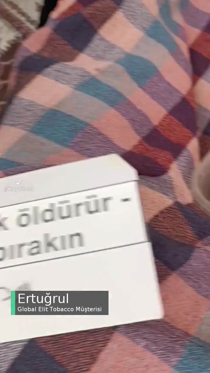 Global Elit Tobacco Üründen Çıkan Yabancı Madde! videonun kapak resmi