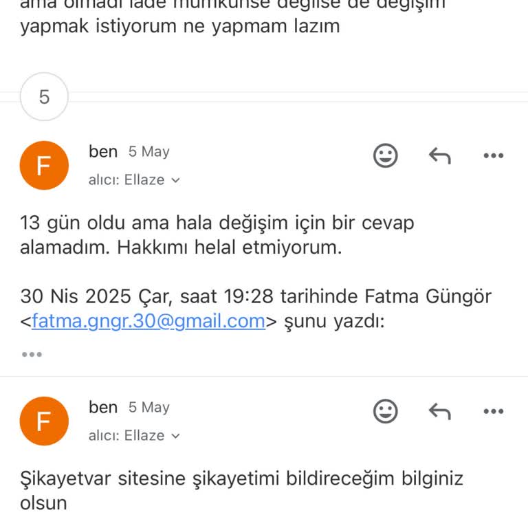 Aldığım Üründe Sorun Çıktı, Değişim Talebim Karşılanmadı