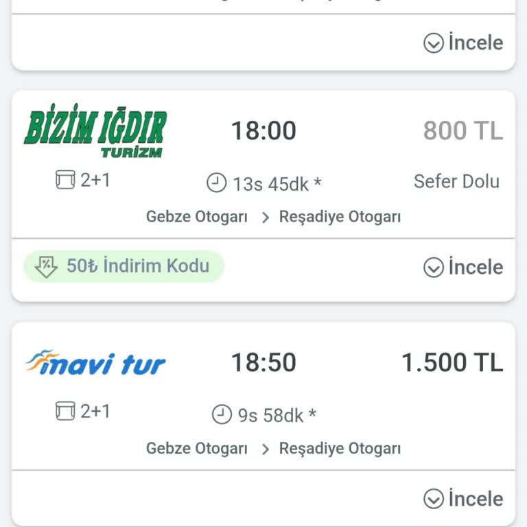 Otobüs Sefer Saati Yanlışlığı Ve İade Sorunu Yaşadım