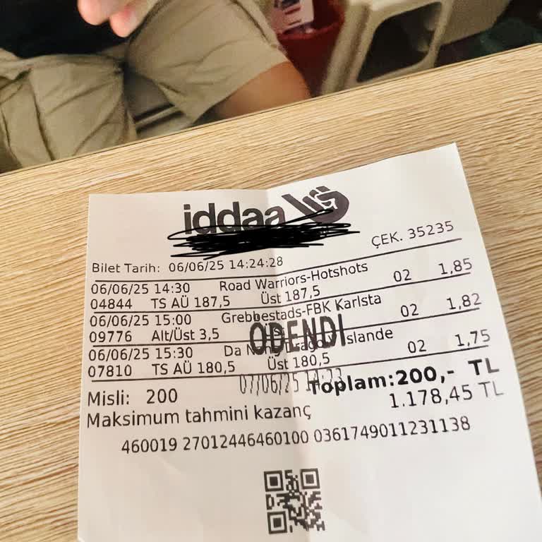 Kazanan Kuponumun Ödemesi Eksik Yapıldı