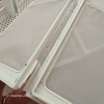 Bakım Sonrası Kurutma Makinemin Orijinal Parçası Değiştirilmiş Ve Kırık Parça Takılmış