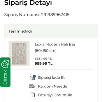 Teslim Edilmeyen Halılar Ve Geciken İade Süreci