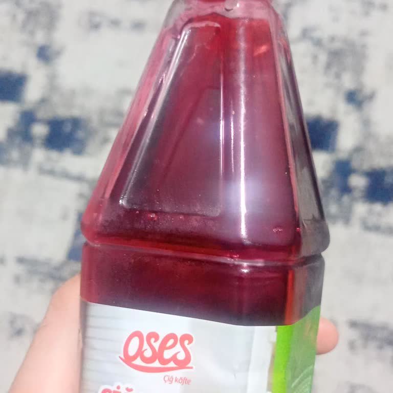 Oses Çiğ Köfte Sosunun Tadı Ve Rengi Tamamen Değişmiş