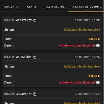 Kazandığım Paranın Ödemesi Yapılmadı, Canlı Destek Engelledi